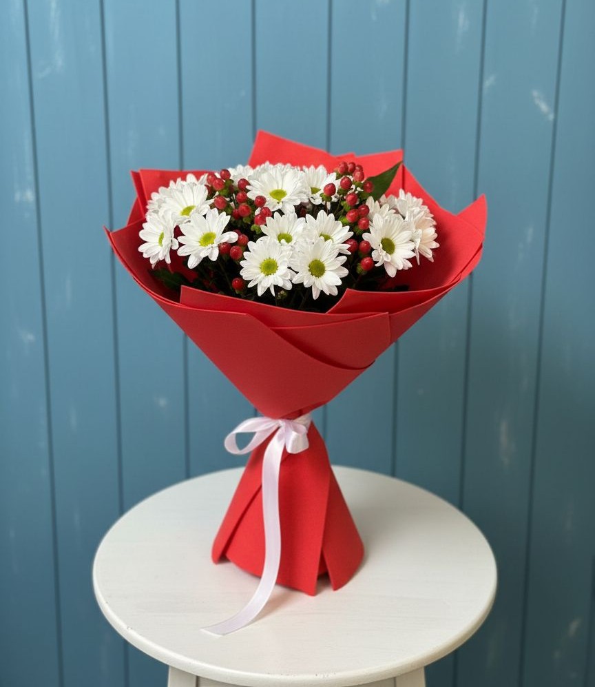 Букет цветов из: Хризантемы в Шаблыкино