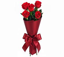 Букет 5 Красных роз Эдлесс Лав в Шаблыкино