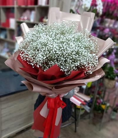 Букет цветов из: Гипсофила в Шаблыкино