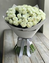Букет 35 Белых роз в Шаблыкино