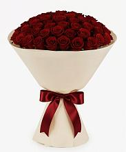 Букет 101 Бордовая роза Блэк Бакарра в Шаблыкино