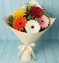 Букет цветов из:  Герберы в Шаблыкино