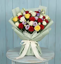Букет цветов из:  Розы в Шаблыкино