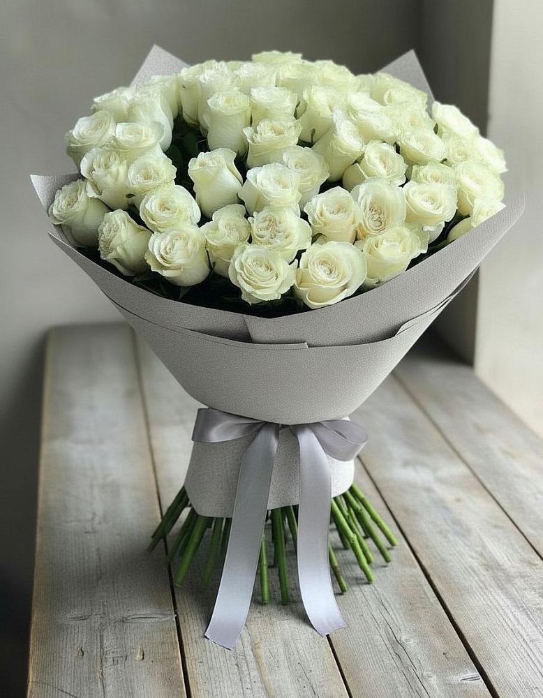 Букет 35 Белых роз в Шаблыкино