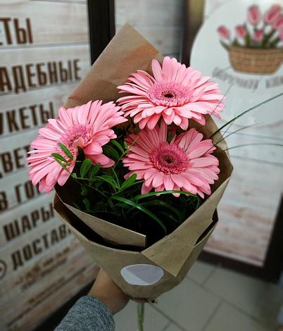 Букет цветов из: Герберы в Шаблыкино