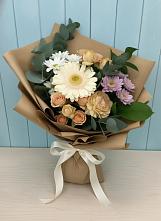 Букет цветов из:  Герберы и Хризантемы в Шаблыкино