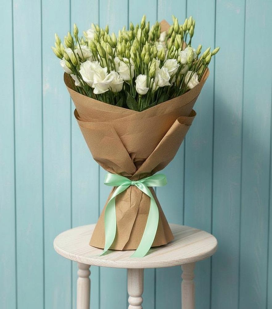 Букет цветов из: Лизиантусы в Шаблыкино