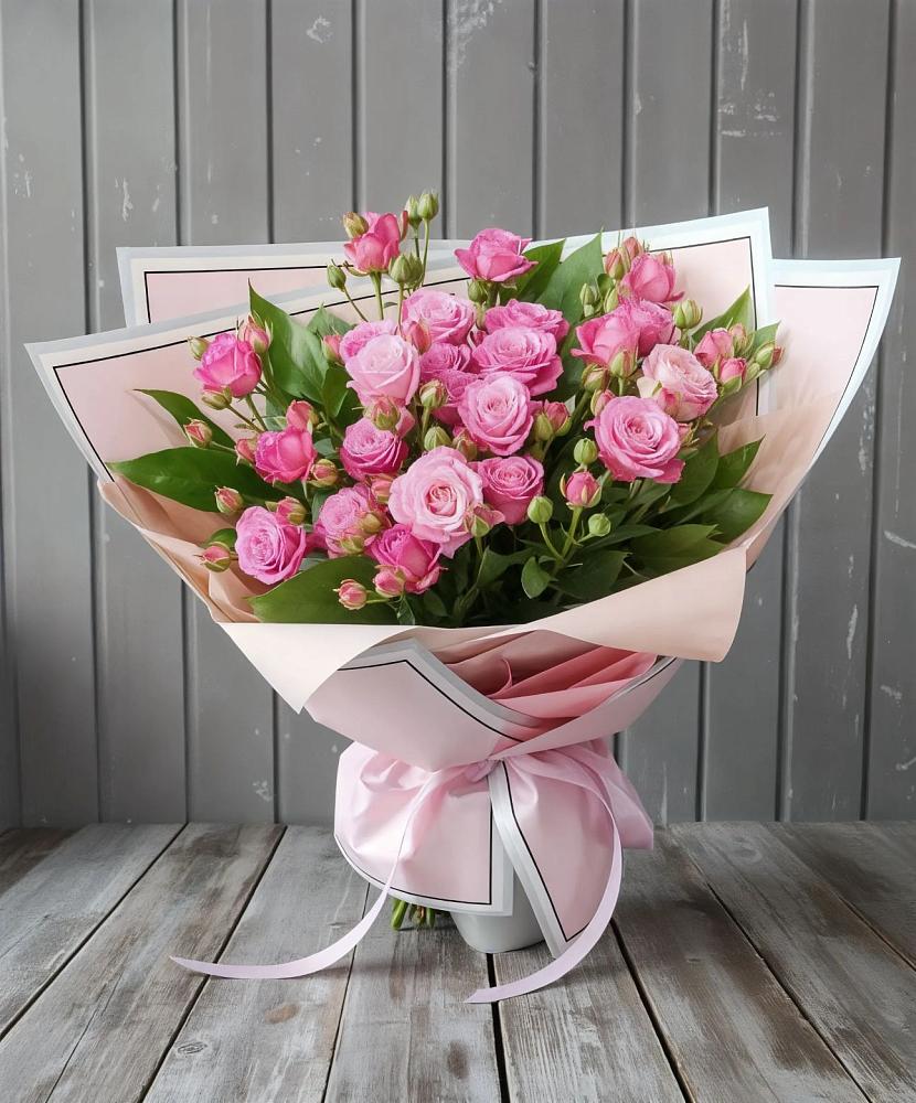 Букет Розовый кустик в Шаблыкино